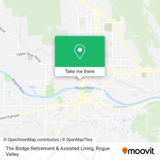 The Bridge Retirement & Assisted Living map