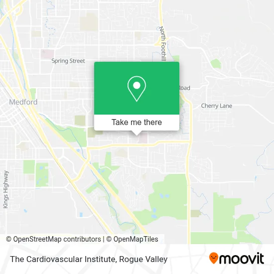 The Cardiovascular Institute map
