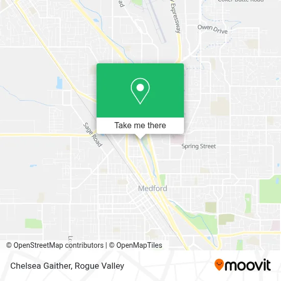 Chelsea Gaither map