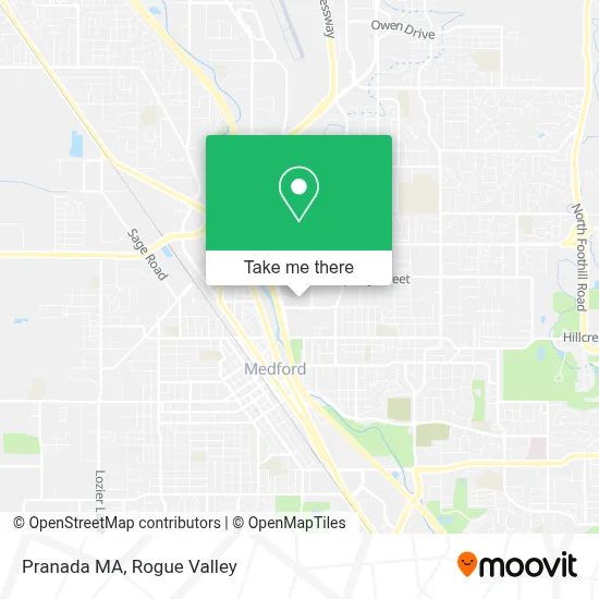 Pranada MA map