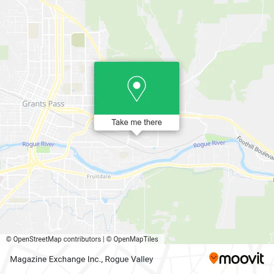 Magazine Exchange Inc. map