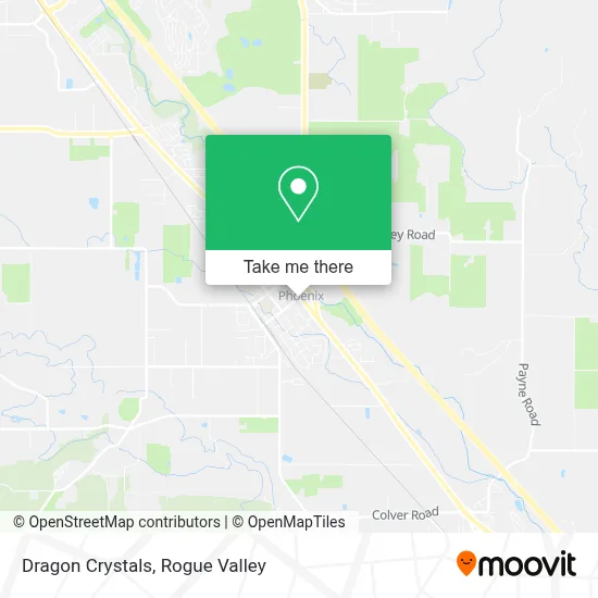 Dragon Crystals map