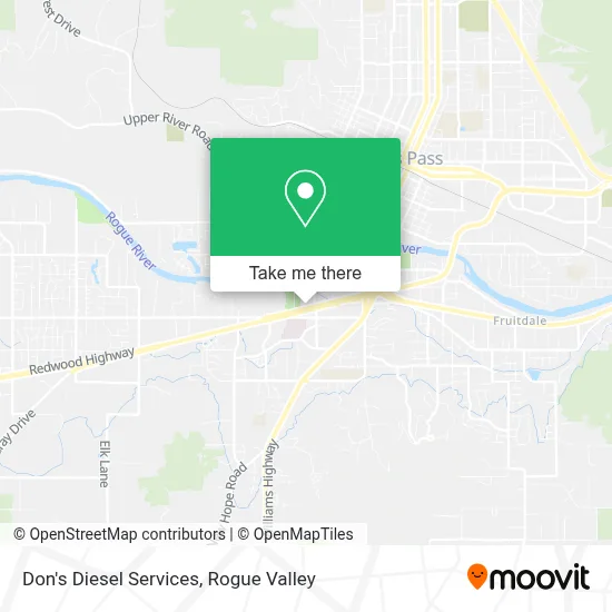 Don's Diesel Services map