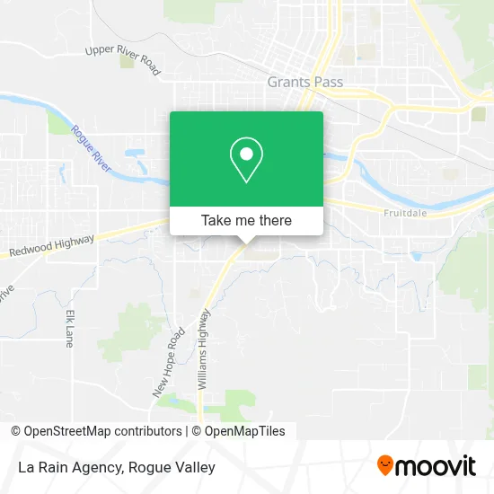 La Rain Agency map