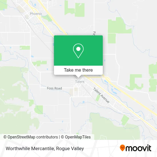 Worthwhile Mercantile map