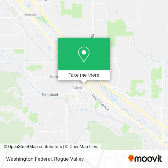 Washington Federal map