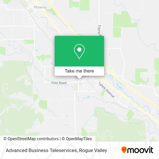 Advanced Business Teleservices map
