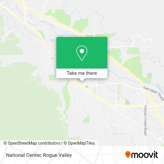National Center map