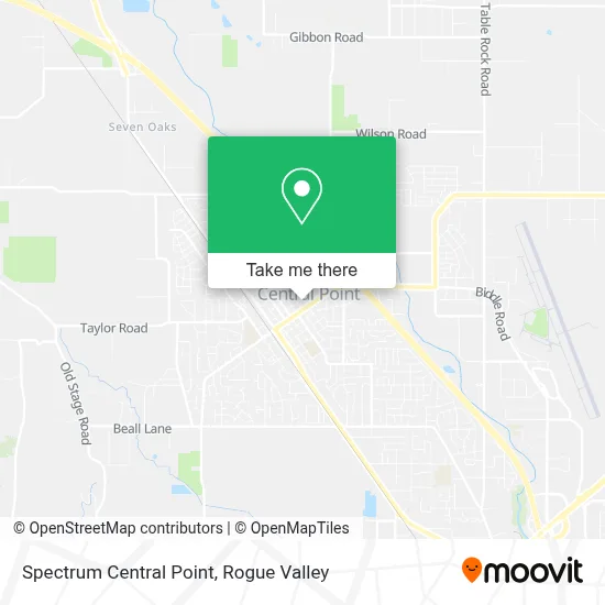 Spectrum Central Point map