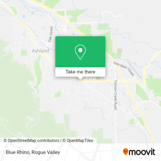Blue Rhino map