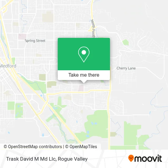 Trask David M Md Llc map