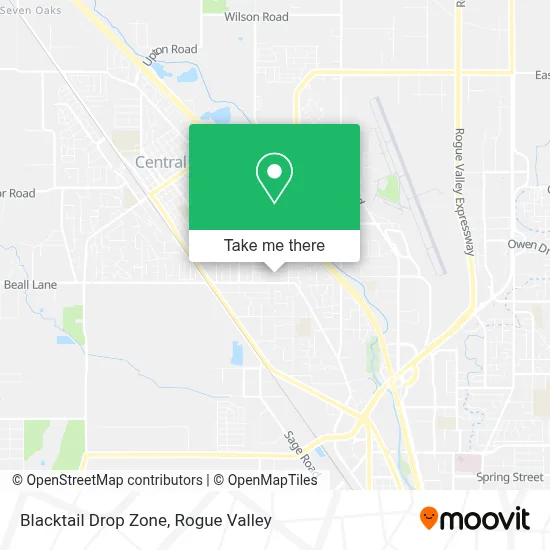 Blacktail Drop Zone map