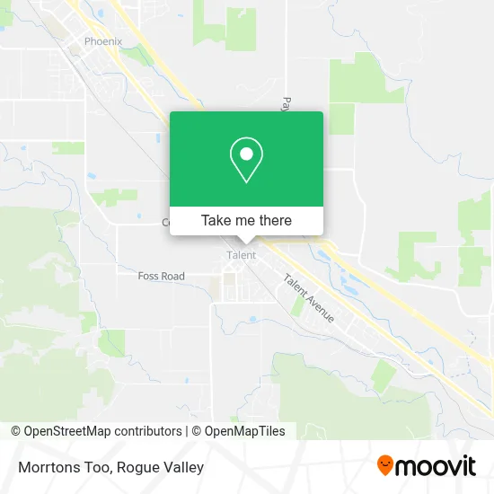 Morrtons Too map