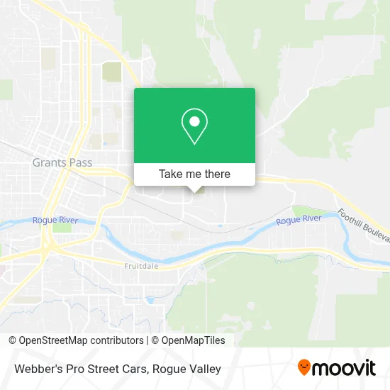 Webber's Pro Street Cars map