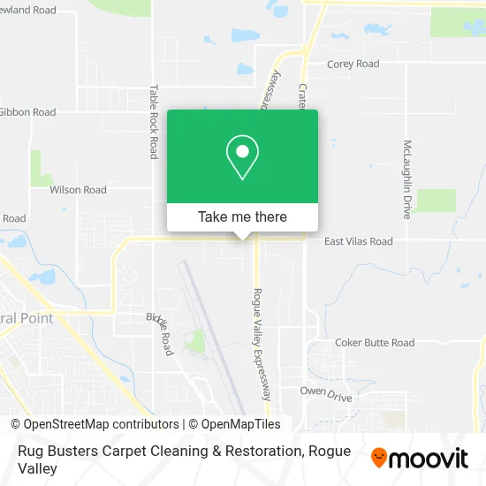 Rug Busters Carpet Cleaning & Restoration map