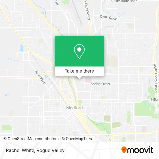 Rachel White map