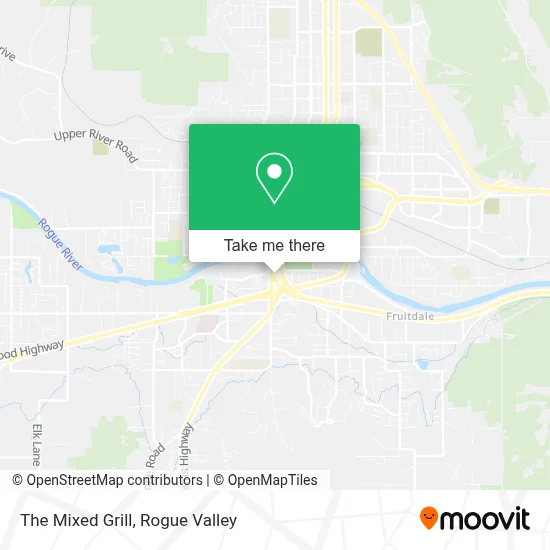 The Mixed Grill map