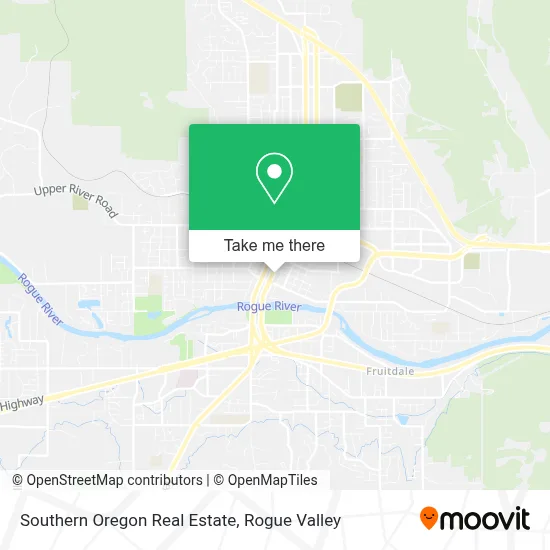 Southern Oregon Real Estate map