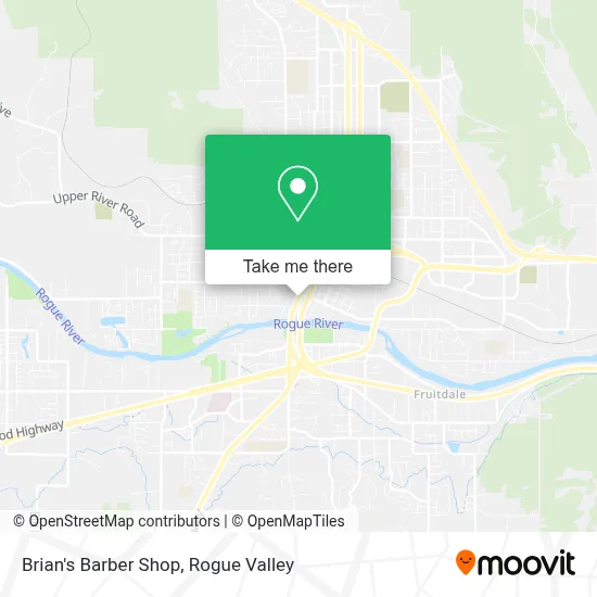 Brian's Barber Shop map