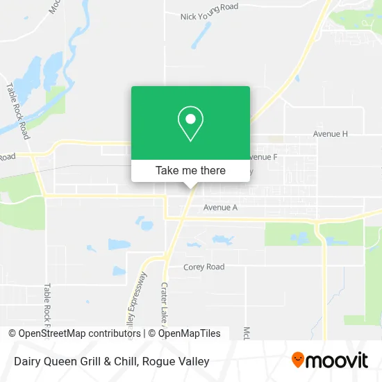 Dairy Queen Grill & Chill map