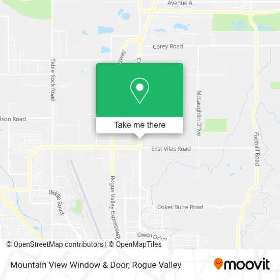 Mountain View Window & Door map