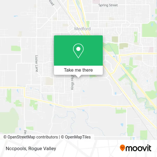 Nccpools map