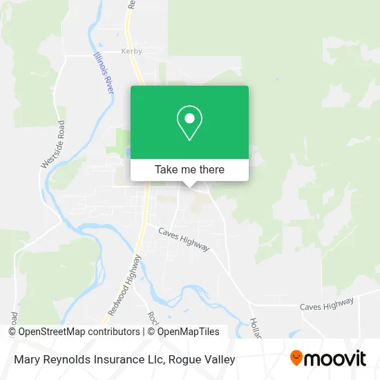 Mary Reynolds Insurance Llc map