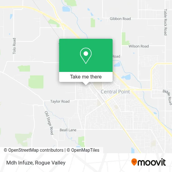 Mdh Infuze map