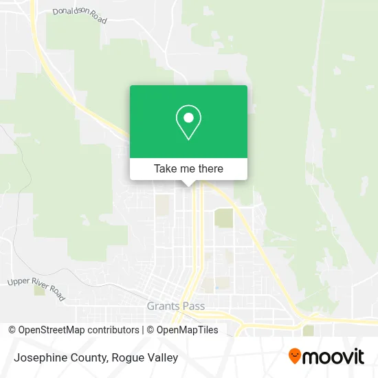 Josephine County map