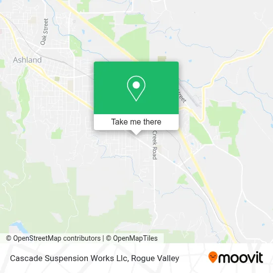 Cascade Suspension Works Llc map