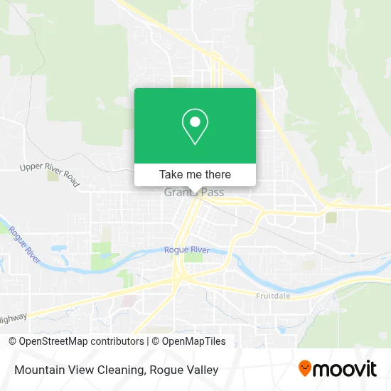 Mountain View Cleaning map