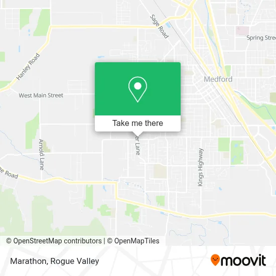 Marathon map