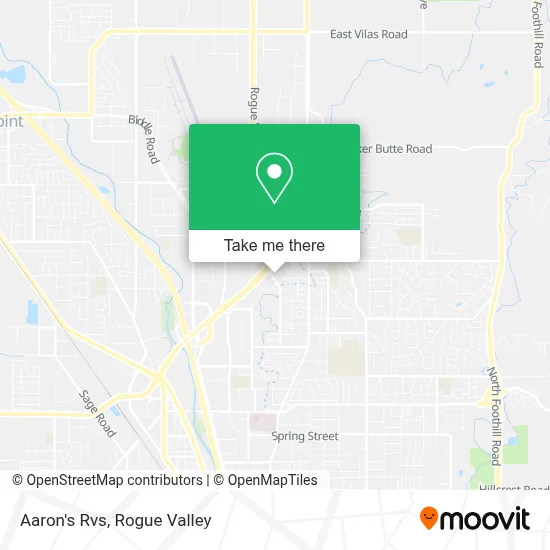 Aaron's Rvs map