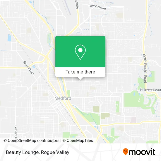 Beauty Lounge map