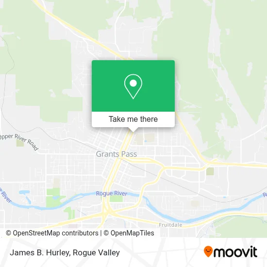 James B. Hurley map