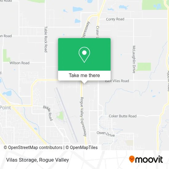 Vilas Storage map