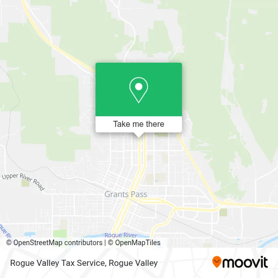 Rogue Valley Tax Service map