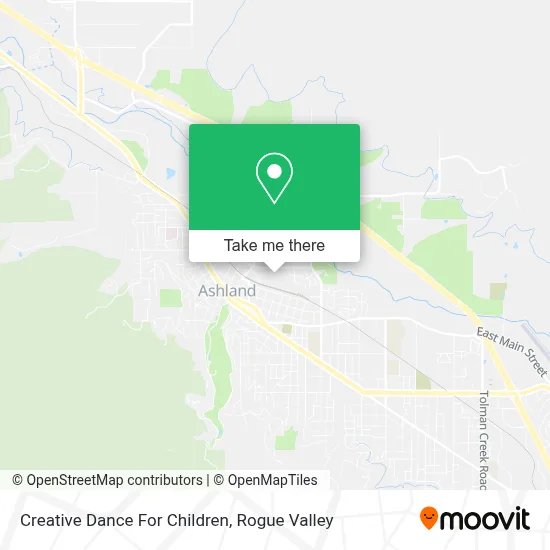 Creative Dance For Children map