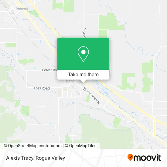Alexis Tracy map