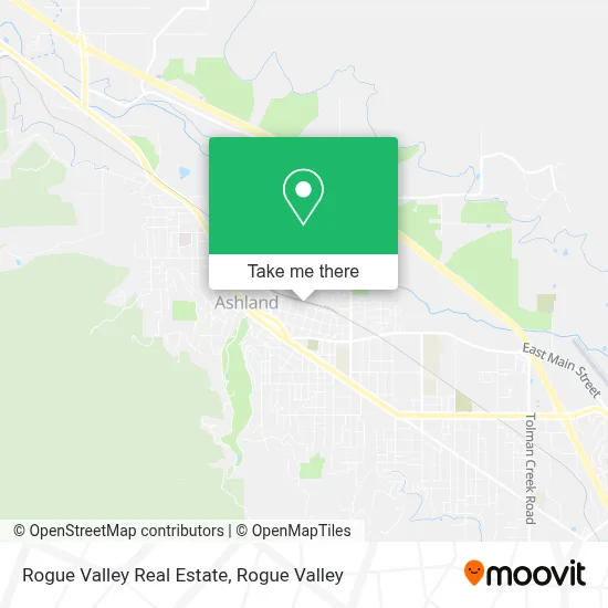 Rogue Valley Real Estate map