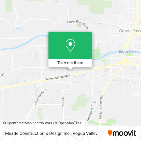 Meade Construction & Design Inc. map