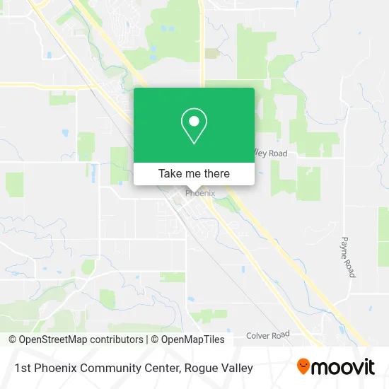 1st Phoenix Community Center map