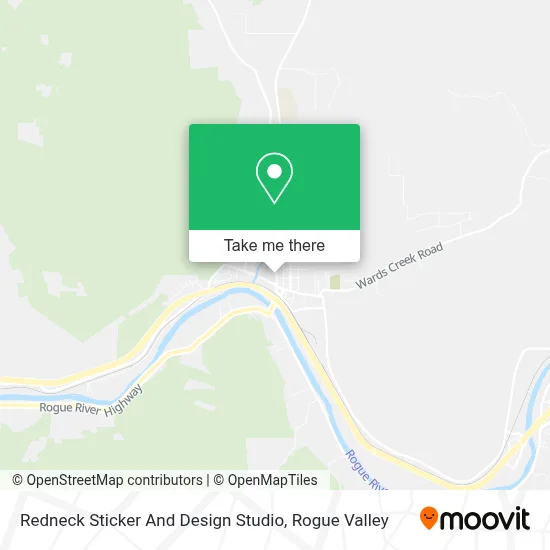 Redneck Sticker And Design Studio map