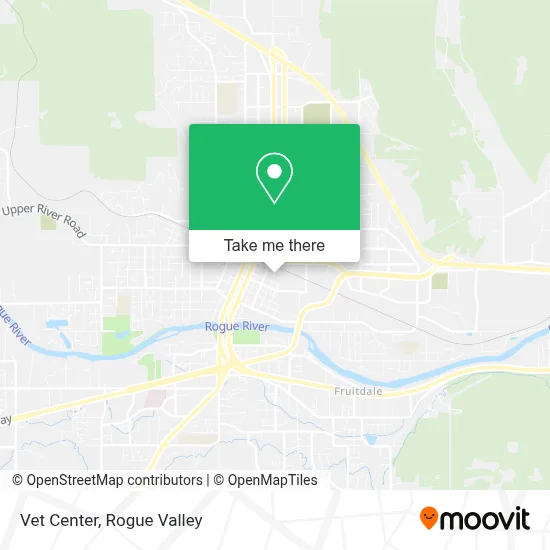 Vet Center map