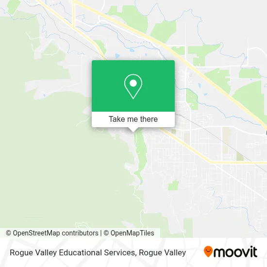 Rogue Valley Educational Services map