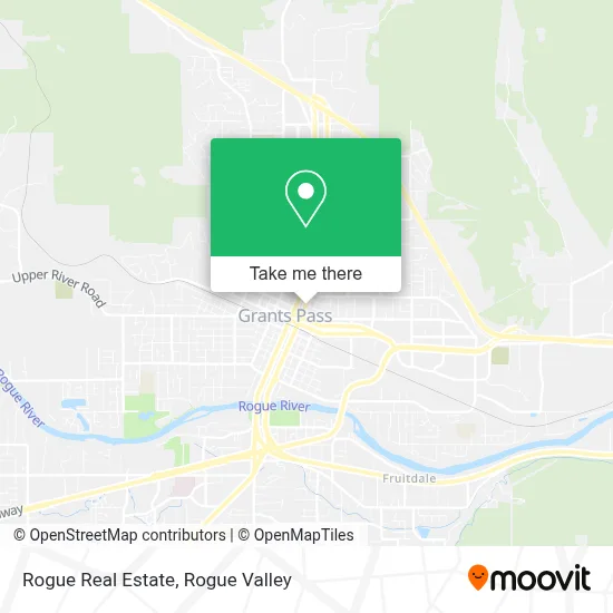 Rogue Real Estate map