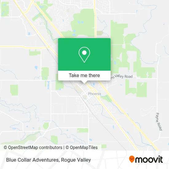 Blue Collar Adventures map