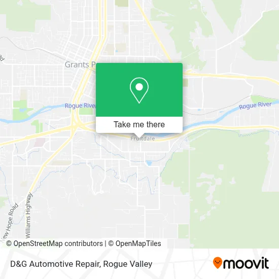 D&G Automotive Repair map
