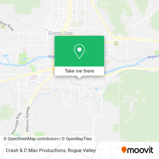 Crash & C Mac Productions map