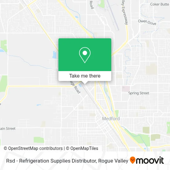 Rsd - Refrigeration Supplies Distributor map